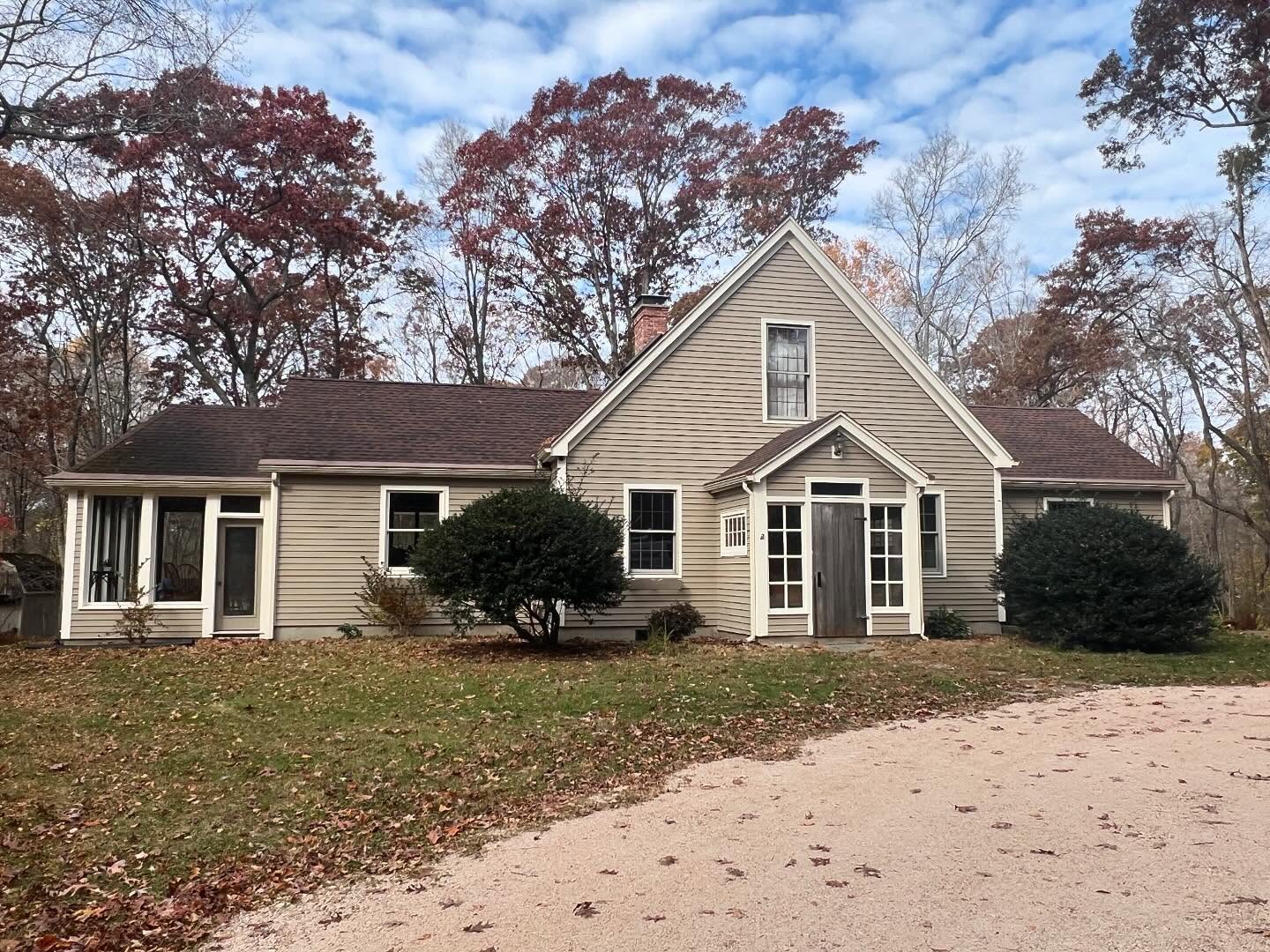 Completed exterior house painting in Stonington Connecticut